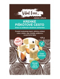 VITAL FREE PALEO KREHKÉ  PIŠKÓTOVÉ CESTO 125g